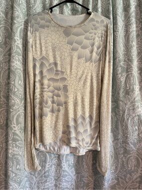 Terry Cycling Soleil Long Sleeve Sun Shirt UPF 50+ Succulent Floral Print
